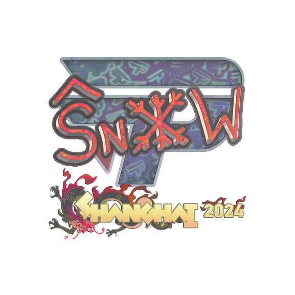 印花 | snow(全息)| 2024年上海锦标赛
