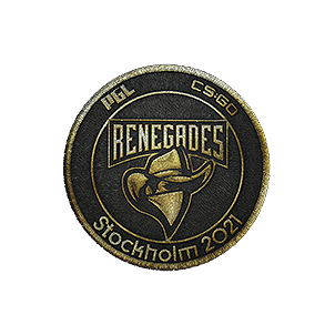 布章 | Renegades (金色) | 2021年斯德哥尔摩锦标赛