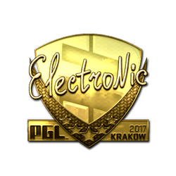 印花 | electronic(金色)| 2017年克拉科夫锦标赛