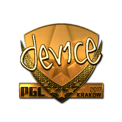 印花 | device(金色)| 2017年克拉科夫锦标赛