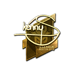 印花 | kennyS(金色)| 2018年波士顿锦标赛