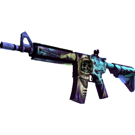 M4A4(StatTrak™) | 死寂空间 (破损不堪)