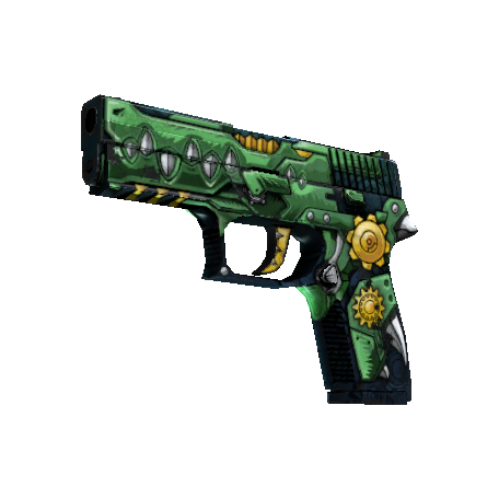 P250(StatTrak™) | 生化短吻鳄 (破损不堪)