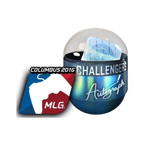 亲笔签名胶囊 | Challengers(闪亮)| 2016年 MLG 哥伦布锦标赛