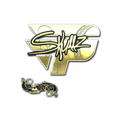 印花 | skullz(金色)| 2023年巴黎锦标赛