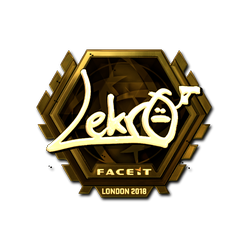 印花 | Lekr0(金色)| 2018年伦敦锦标赛