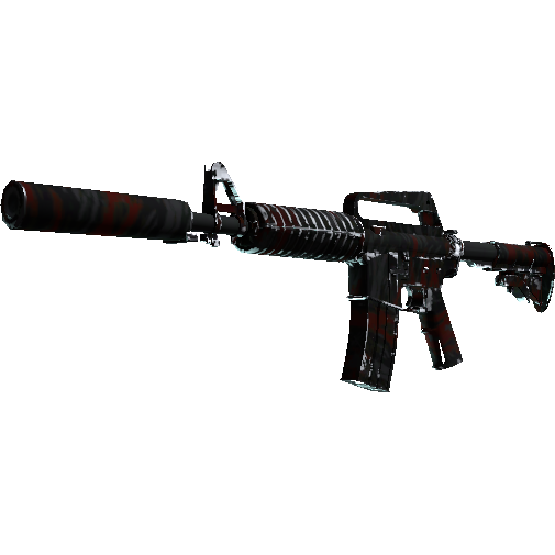 M4A1 消音型(StatTrak™) | 血虎 (久经沙场)