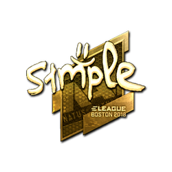 印花 | s1mple(金色)| 2018年波士顿锦标赛