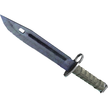 刺刀(★ StatTrak™) | 蓝钢 (略有磨损)