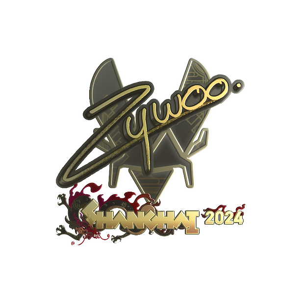 印花 | ZywOo(金色)| 2024年上海锦标赛