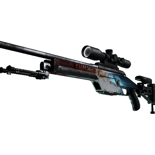 SSG 08(StatTrak™) | 水中之血 (久经沙场)