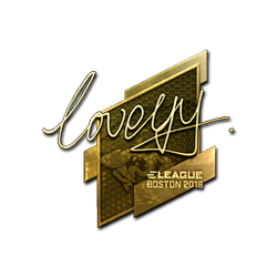 印花 | LoveYY(金色)| 2018年波士顿锦标赛