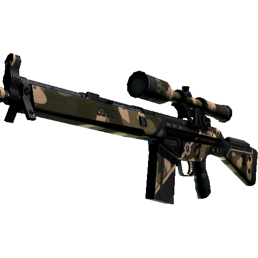 G3SG1(StatTrak™) | 黑砂 (略有磨损)