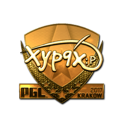 印花 | Xyp9x(金色)| 2017年克拉科夫锦标赛
