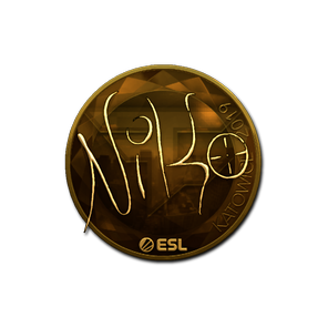 印花 | NiKo(金色)| 2019年卡托维兹锦标赛