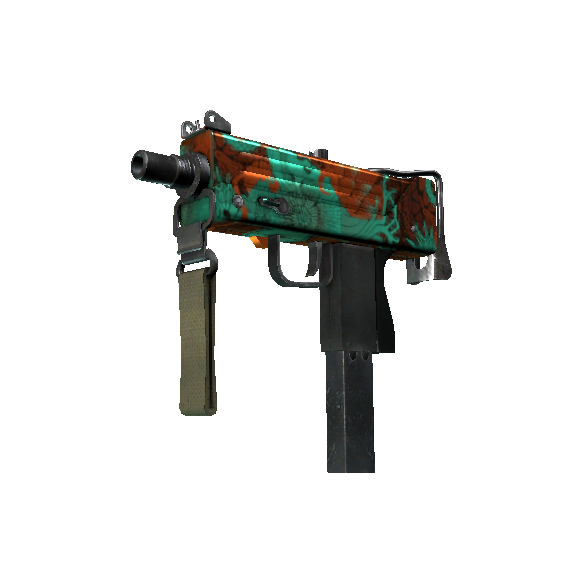 MAC-10(StatTrak™) | 绝界之行 (略有磨损)