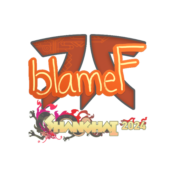 印花 | blameF | 2024年上海锦标赛