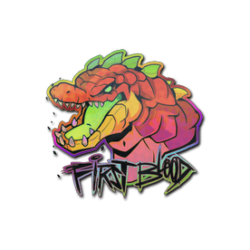 印花 | 第一滴血(全息)