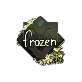 印花 | frozen(金色)| 2022年里约热内卢锦标赛