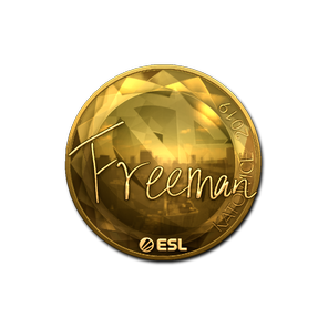 印花 | Freeman(金色)| 2019年卡托维兹锦标赛