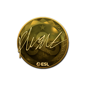 印花 | flusha(金色)| 2019年卡托维兹锦标赛