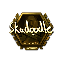印花 | Skadoodle(金色)| 2018年伦敦锦标赛