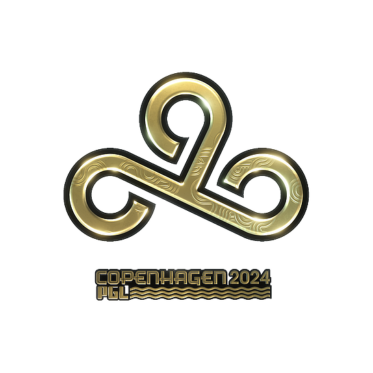 印花 | Cloud9(金色)| 2024年哥本哈根锦标赛
