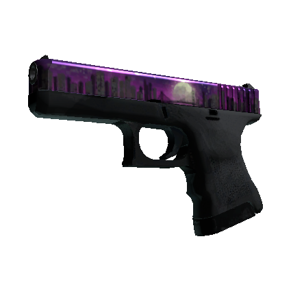 格洛克 18 型(StatTrak™) | 城里的月光 (略有磨损)
