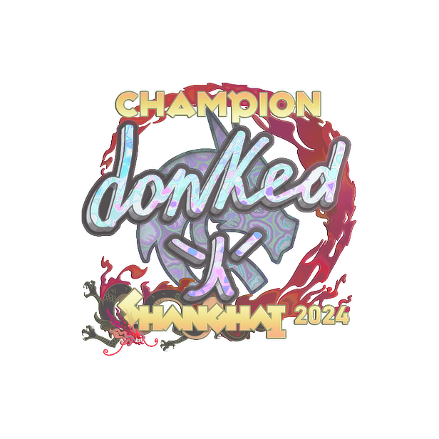 印花 | donk(全息,冠军)| 2024年上海锦标赛