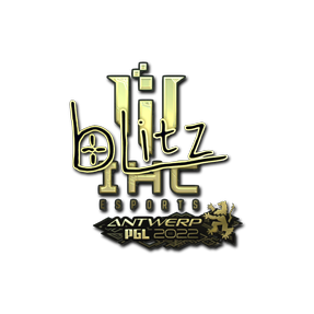 印花 | bLitz(金色) | 2022年安特卫普锦标赛