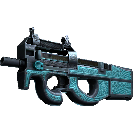 P90(StatTrak™) | 牵引力 (略有磨损)