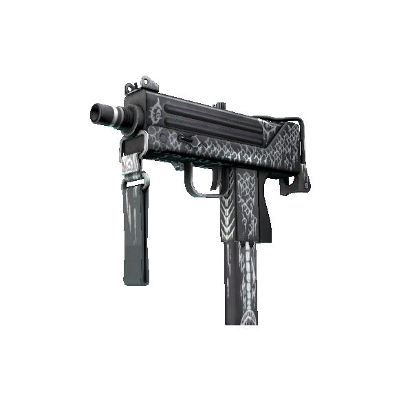 MAC-10 | 白鲑鱼 (略有磨损)