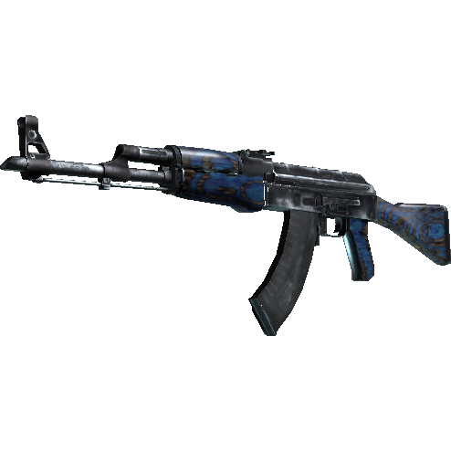 AK-47(StatTrak™) | 蓝色层压板 (破损不堪)