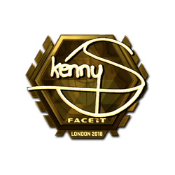 印花 | kennyS(金色)| 2018年伦敦锦标赛