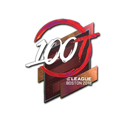 印花 | 100 Thieves(全息)| 2018年波士顿锦标赛