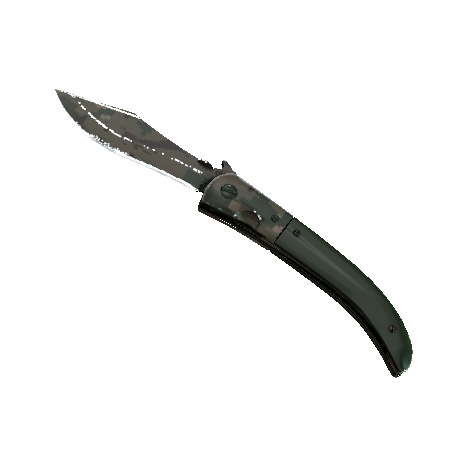 折刀(★ StatTrak™) | 森林 DDPAT (破损不堪)