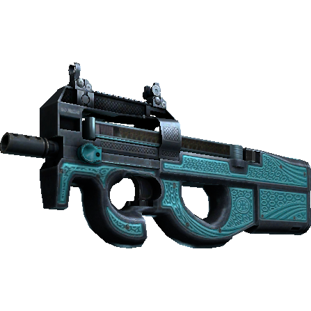 P90(StatTrak™) | 牵引力 (破损不堪)