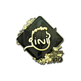 印花 | VINI(金色)| 2022年里约热内卢锦标赛