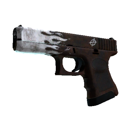 格洛克 18 型(StatTrak™) | 锈蚀烈焰 (略有磨损)