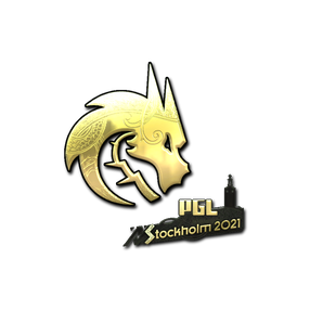 印花 | Team Spirit (金色) | 2021年斯德哥尔摩锦标赛