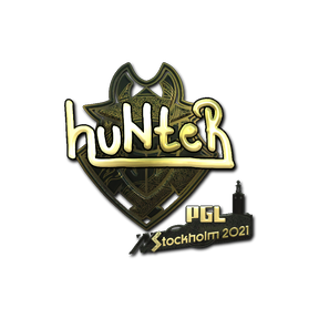 印花 | huNter-(金色)| 2021年斯德哥尔摩锦标赛