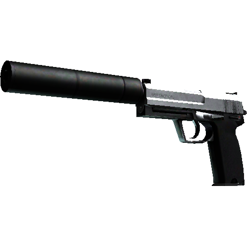 USP 消音版(StatTrak™) | 不锈钢 (久经沙场)