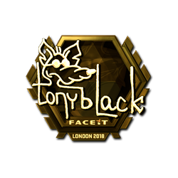 印花 | tonyblack(金色)| 2018年伦敦锦标赛