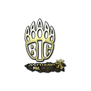 印花 | BIG(金色)| 2022年安特卫普锦标赛
