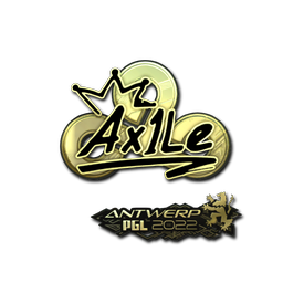 印花 | Ax1Le(金色)| 2022年安特卫普锦标赛