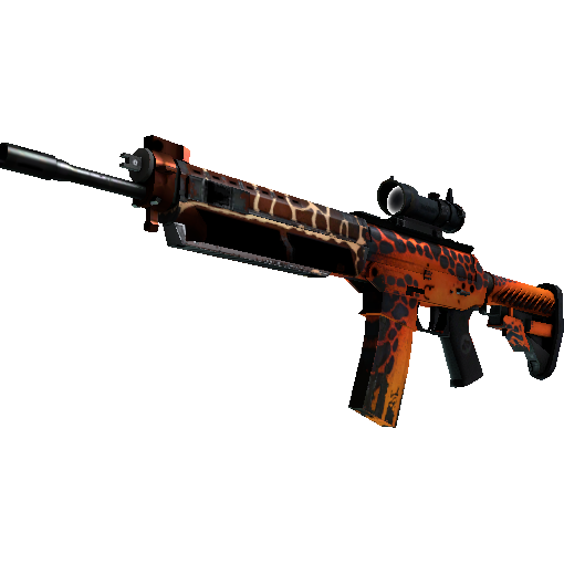 SG 553(StatTrak™) | 豹灯蛾 (久经沙场)