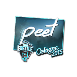 印花 | peet(闪亮)| 2015年科隆锦标赛