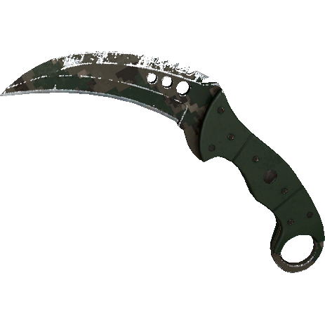 锯齿爪刀（★ StatTrak™） | 森林 DDPAT (破损不堪)