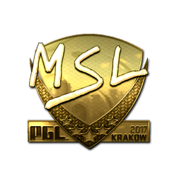 印花 | MSL(金色)| 2017年克拉科夫锦标赛