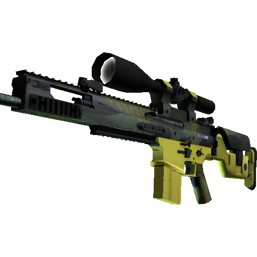 SCAR-20 | 丛林滑流 (略有磨损)